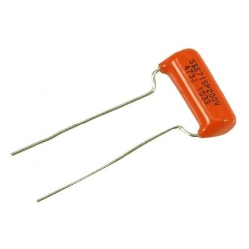 Orange capacitor 047mf